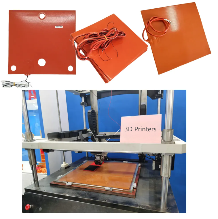 Pourquoi les appareils de chauffage en Silicone sont meilleurs que le Polyimide pour les lits chauffés par imprimante 3D?