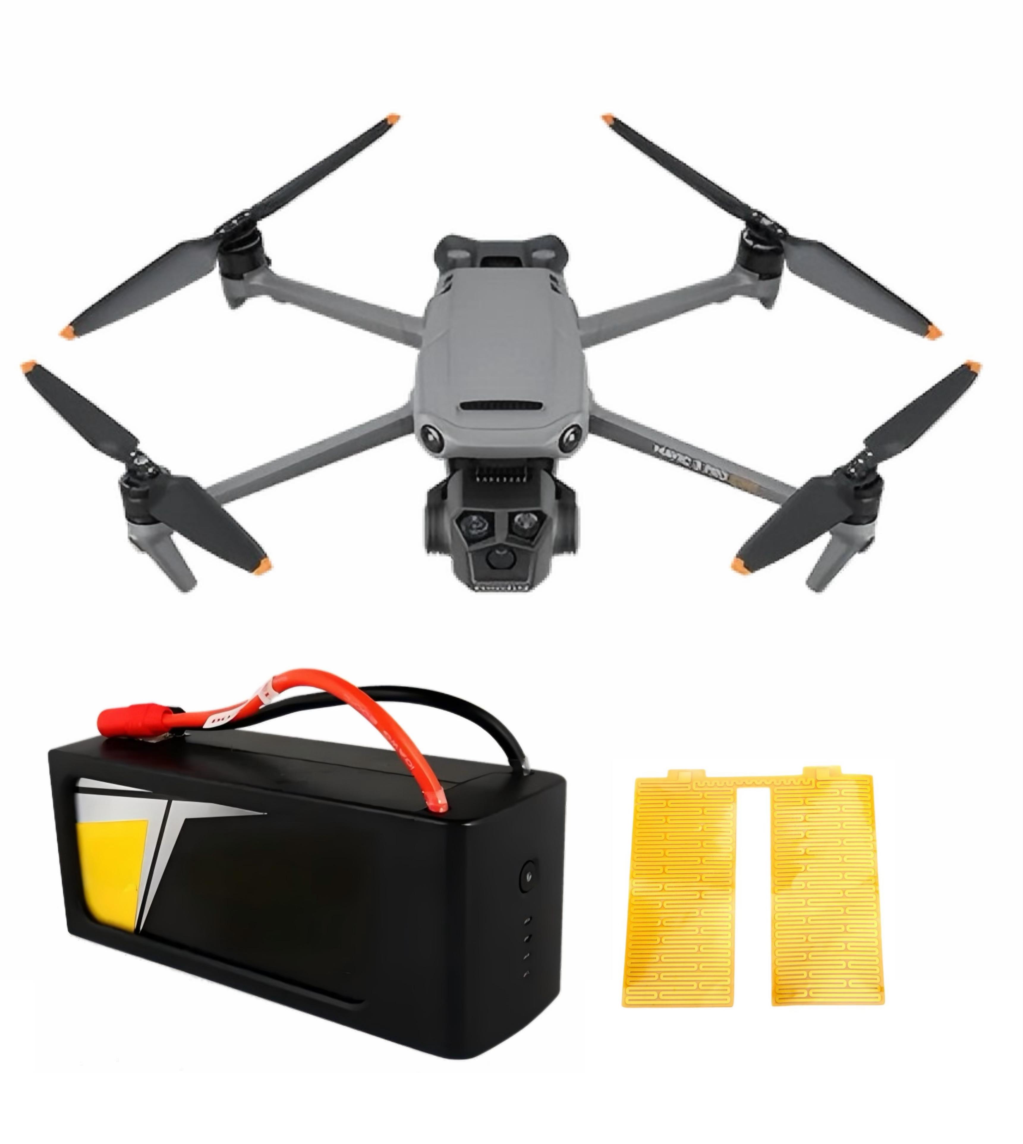 Comment garder les Batteries de Drone au chaud en hiver?